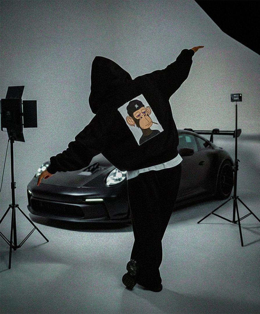 Cryptic - Sorry Monkey - Magnetic Patch For Hoodie