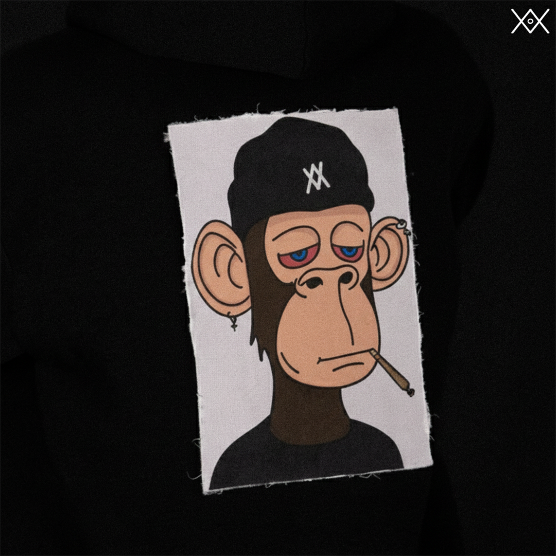 Cryptic - Sorry Monkey - Magnetic Patch For Hoodie