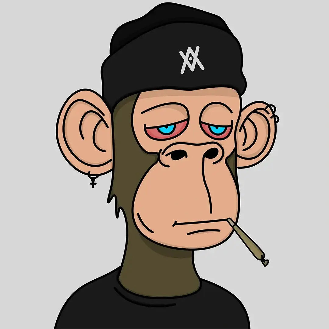 Cryptic Sorry Monkey Patch magnetica personalizzabile intercambiabile con scimmia cartoon stanca, berretto nero e sigaretta, stile streetwear