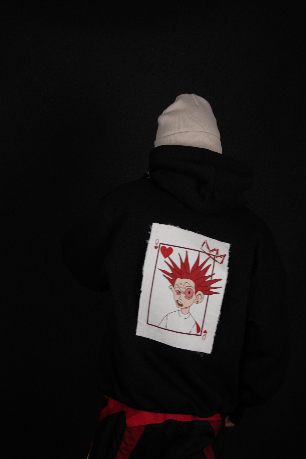 Cryptic - King Card - Magnetic Patch For Hoodie