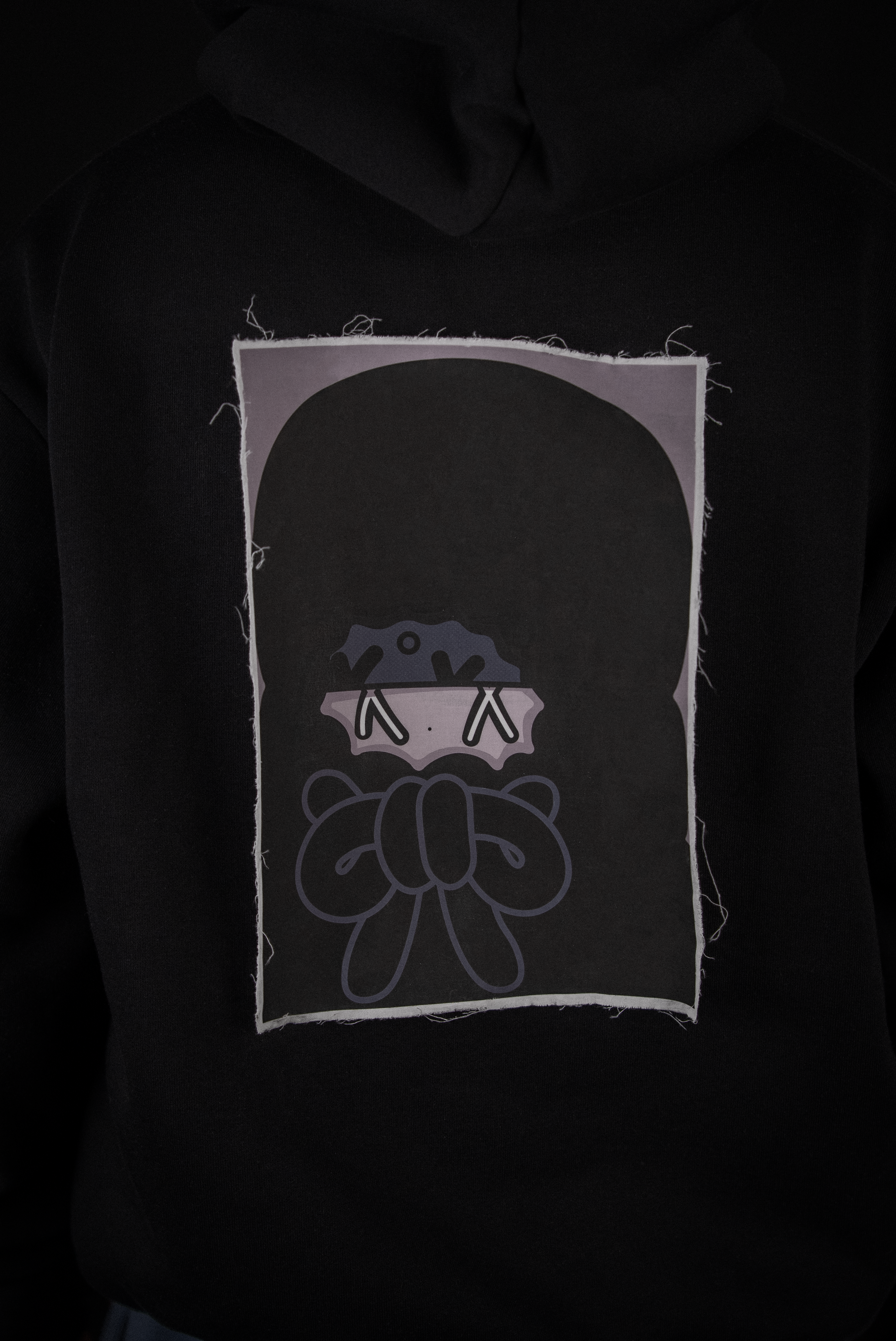 Cryptic - hood - Magnetic Patch For Hoodie