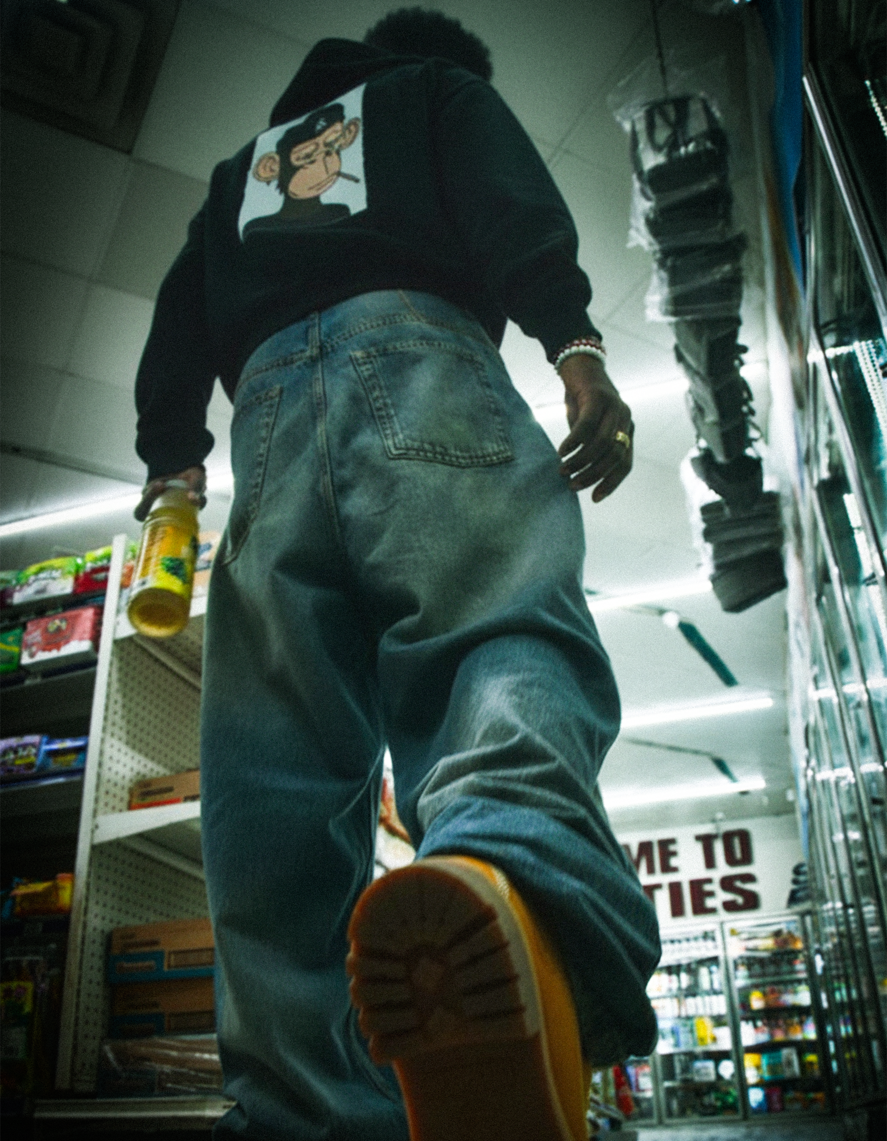 Cryptic - Sorry Monkey - Magnetic Patch For Hoodie